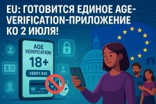 🌐 ЕС: готовится единое age‑verification‑приложение ко 2 июля!